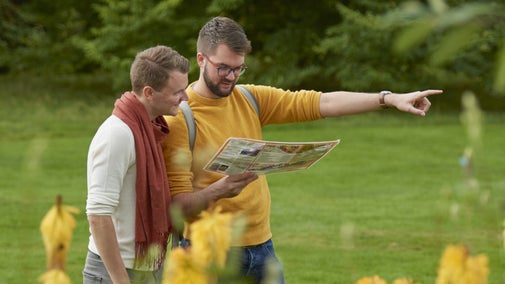 Friends with trail map